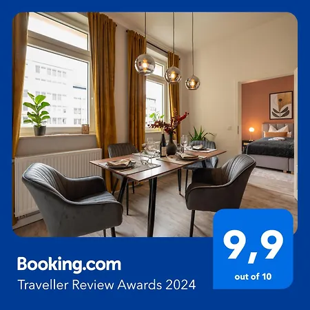 Apartment Maremar - Design - Luxus Boxspringbett - Zentral - Kueche - Arbeitsplatz - Highspeed Wlan