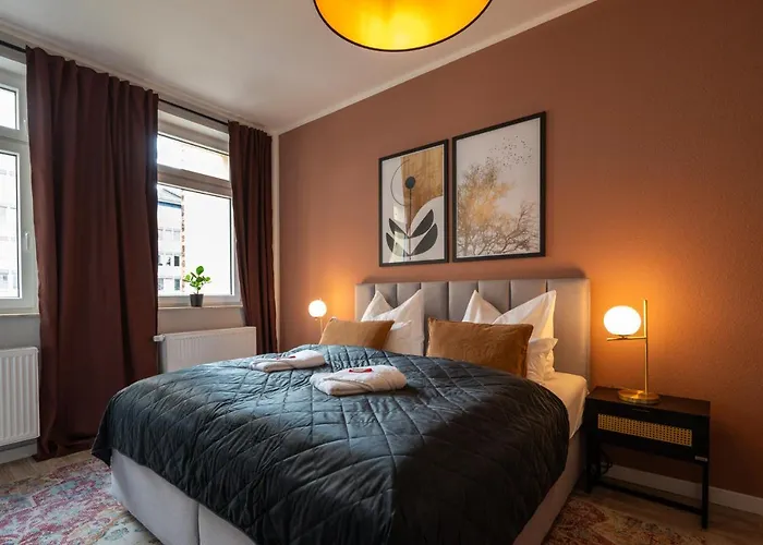 Maremar - Design - Luxus Boxspringbett - Zentral - Küche - Arbeitsplatz - Highspeed Wlan *