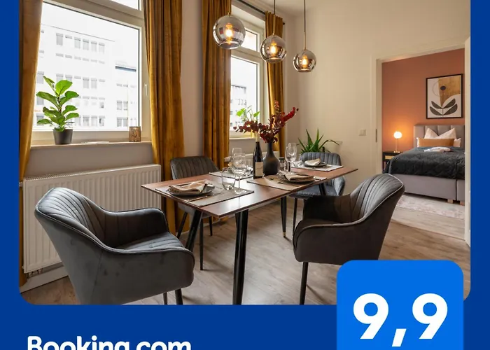 Apartment Maremar - Design - Luxus Boxspringbett - Zentral - Küche - Arbeitsplatz - Highspeed Wlan